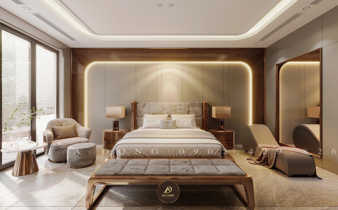 55+ Mẫu giường gỗ óc chó với đầy đủ các kích thước